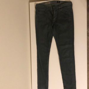 AG Absolute Legging Jean 29R Dark Green